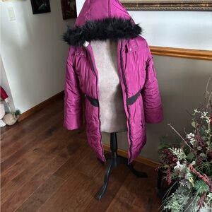 Hudson Cream and Purple Jacket